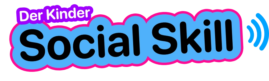 MyTales Social Skill – bunte Grafik mit Türkis und Pink wie im Alexa-Erlebnis